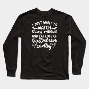 Tis The Season To Be Spooky Halloween Cute Funny Long Sleeve T-Shirt